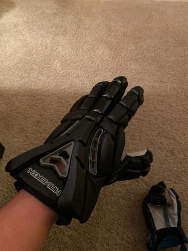 Black New Player Maverik Rome RX 13" Lacrosse Gloves