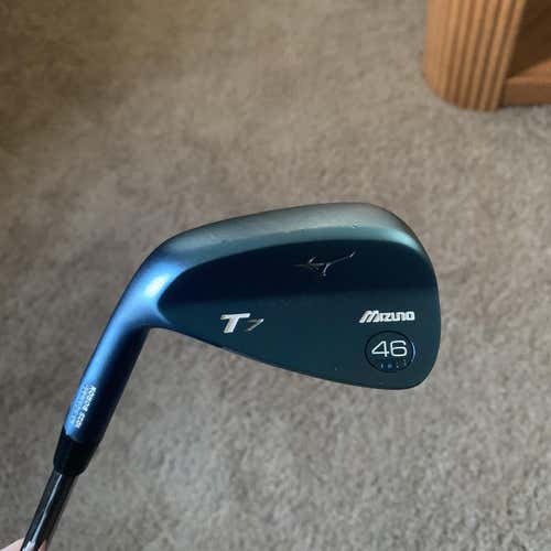 Used Left Handed T7 Blue Ion Stiff Flex Steel Shaft Wedge