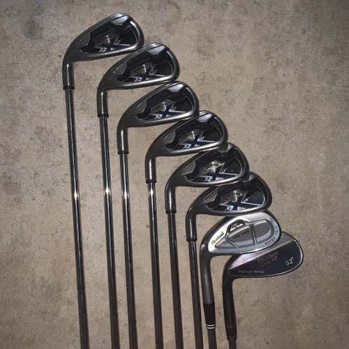 LH Callaway X-20 Regular Flex Iron Set 3-GW(no 5)