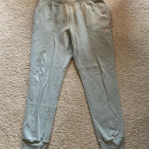 Mint Green Men’s Champion Jogger Sweatpants Large
