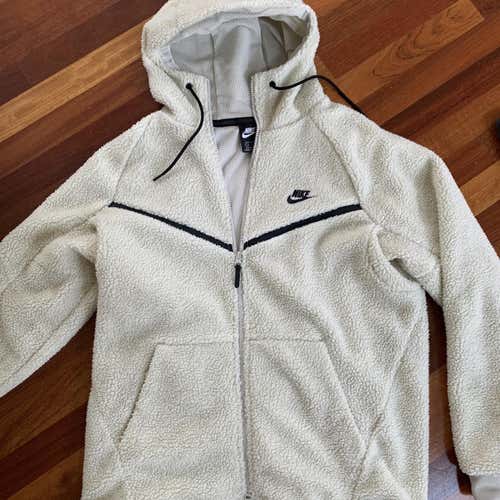 Nike Sherpa Fleece Full Zip Sweatshirt Men’s Large