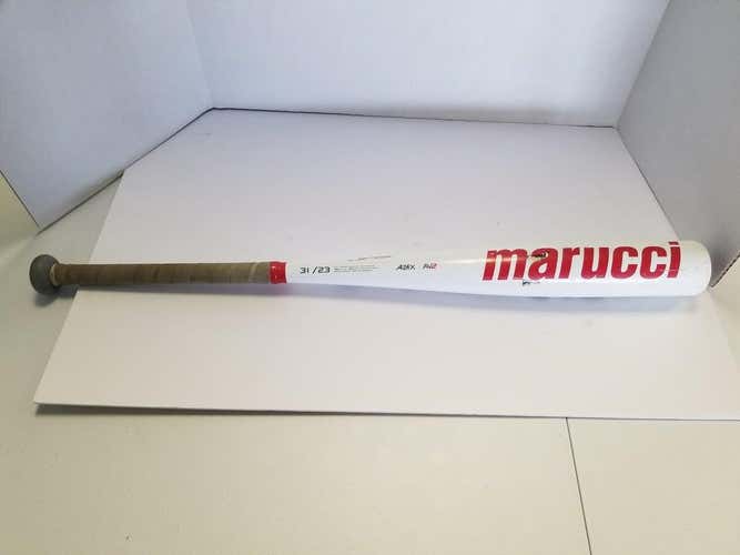 Used Marucci Cat 7 31" -8 Drop Baseball & Softball Usssa 2 5 8 Barrel Bats