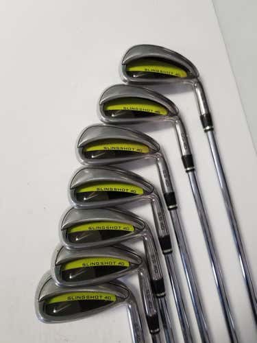 Used Nike Slingshot 4d 4i-pw Steel Regular Golf Iron Or Hybrid Sets