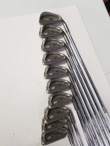 Used Ping Tst Black Dot 2i-sw Steel Stiff Golf Iron Or Hybrid Sets