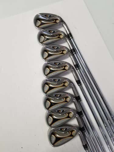 Used Taylormade R7 3i-pw Steel Stiff Golf Iron Or Hybrid Sets