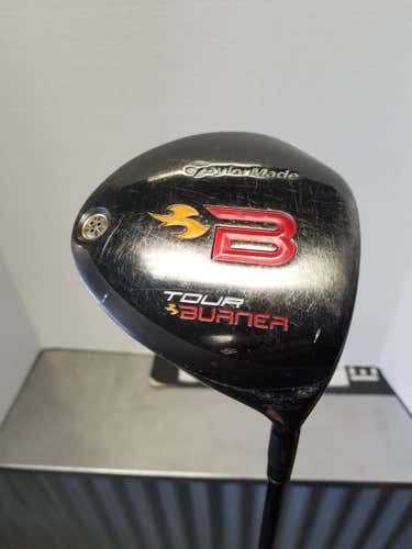 Used Taylormade Tour Burner 10.5 Degree Graphite Stiff Golf Drivers