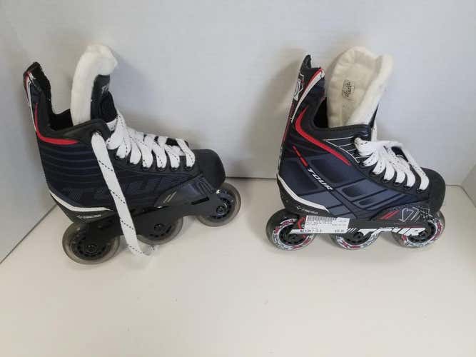 Used Tour Skate Fb-225 Youth 12.0 Street Hockey Roller Hockey Skates