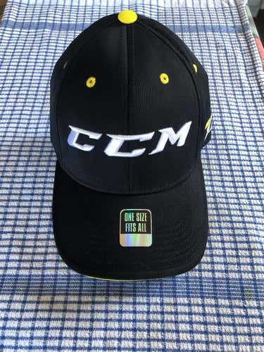 Black Unisex 7 CCM Hat