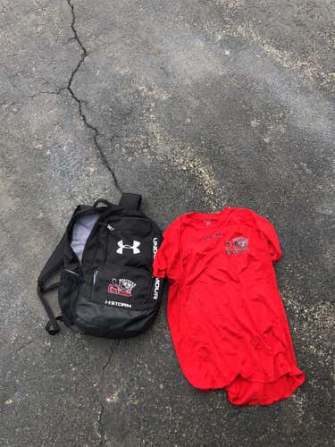 Cyclones Backpack And Shirt