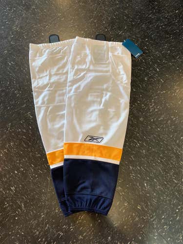 Nashville Predators White Senior Reebok Edge Socks