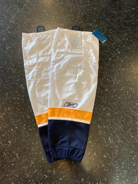 Nashville Predators White Senior Reebok Edge Socks