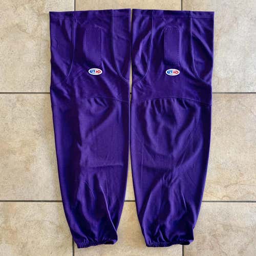 New!  Athletic Knit HS1100 Practice Socks Purple Sz L