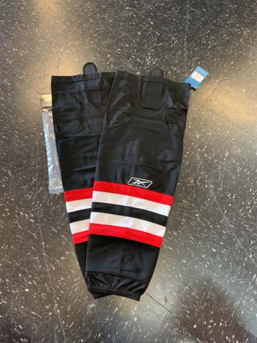 Ottawa Black Senior Reebok Edge Socks