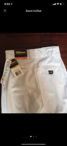 New Wilson Baseball Pants !!! Men’s Small
