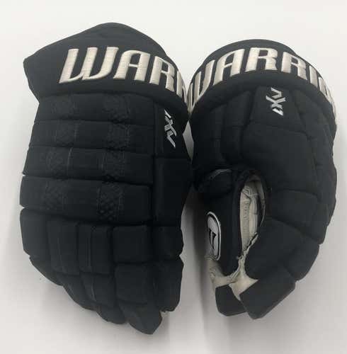 Warrior Dynasty AX1 Pro Stock Custom Hockey Gloves 13" Stempniak Bruins NHL Used (6384)