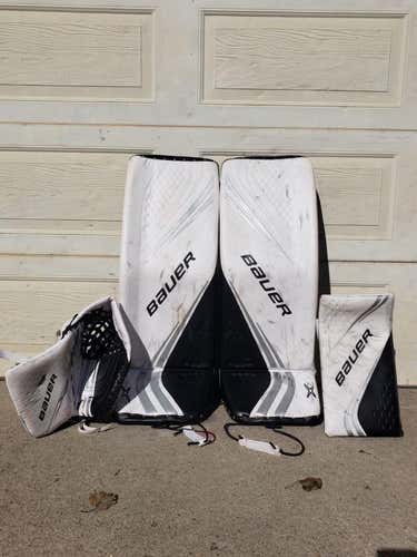 Black Used 34" Regular 2X  Goalie Full Set
