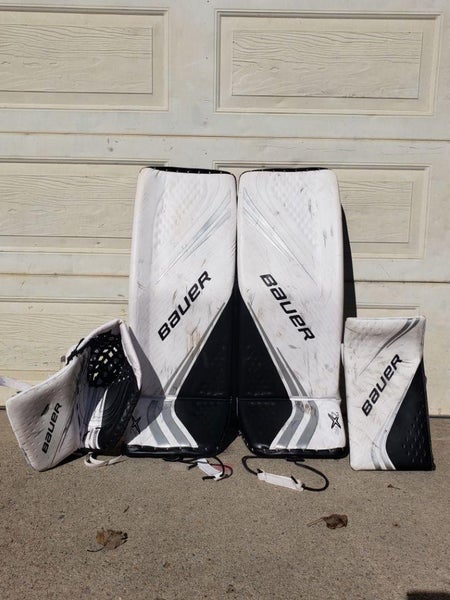 Black Used 34" Regular 2X Goalie Full Set