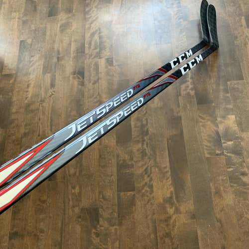 2 Pack - New CCM JetSpeed FT2 P46 80 Flex LH Hockey Stick