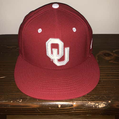 Oklahoma Baseball Game Hat 7 1/4