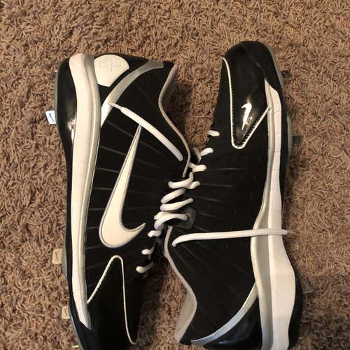 Black Men's 13 (Women's 14) Low Cut