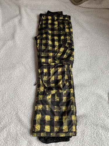 Boulder Gear Snowboard Ski Pants Black Yellow Men's XL
