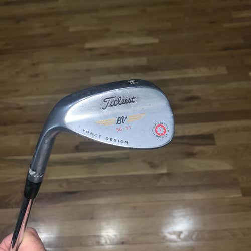 Used Left Handed Vokey spin milled Stiff Flex Steel Shaft Wedge