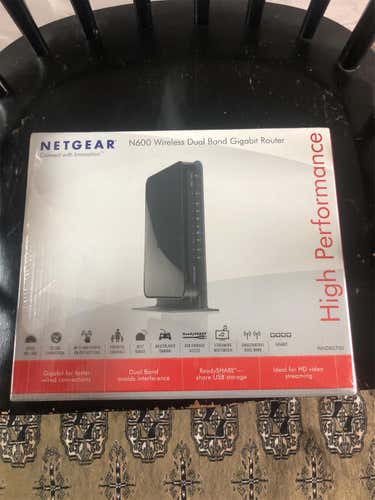 BRAND NEW! Netgear N600 Wireless Dual Band Gigabit Router