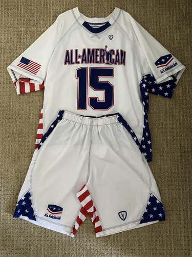 White Used Men's One Size Fits All Adrenaline Jersey