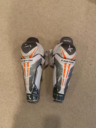 Used Easton Mako Shin Pads 13”