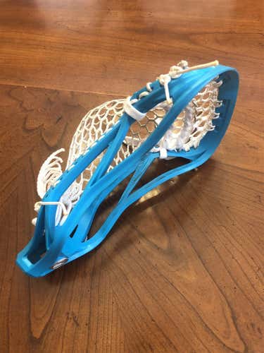 Used Blue Strung Maverik Kinetik Head With ECD Hero Mesh