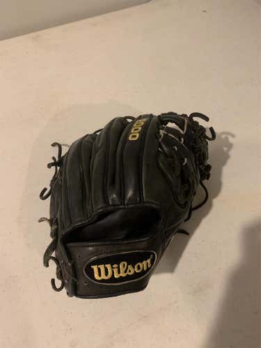 Black Used Infield A2000 1789 11.25" Baseball Glove