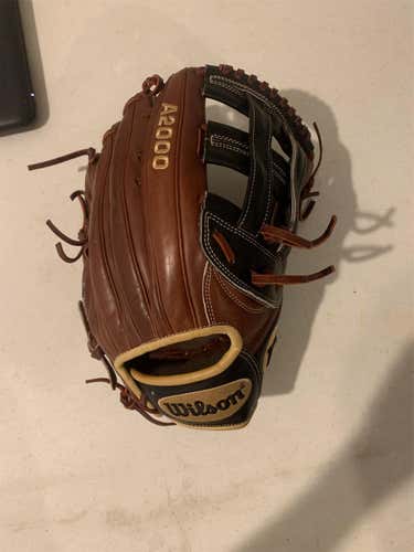 Orange Used Outfield A2000 1799 12.75" Baseball Glove