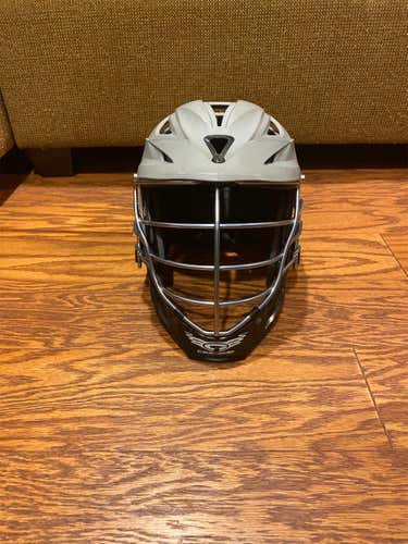 Gray Used Player Cascade R Helmet
