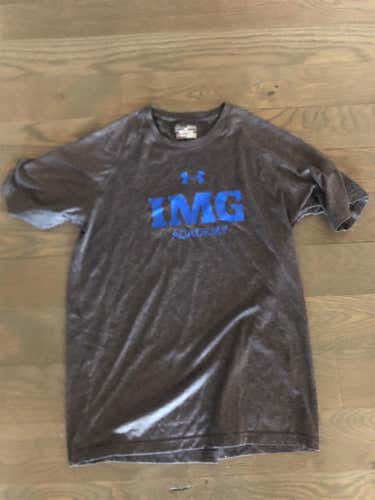 IMG Academy Grey T Shirt (Adult Small, Loose Fit)