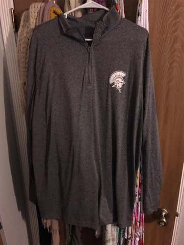 Adult XL  1/4 Zip titan Shirt