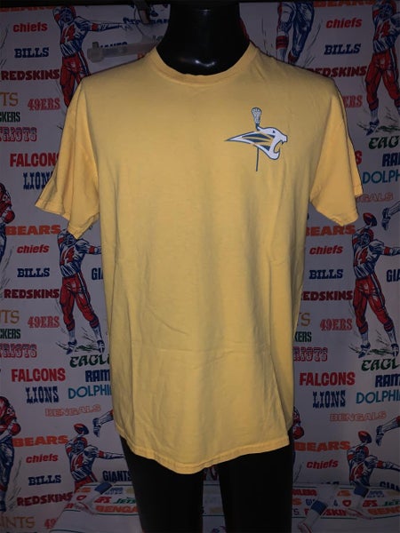 Chattahoochee Cougars “HOOCH Lacrosse” Alpharetta, GA Yellow Men's Large Shirt