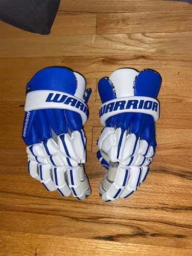 Blue New Player Warrior Regulator 2 13" Lacrosse Gloves