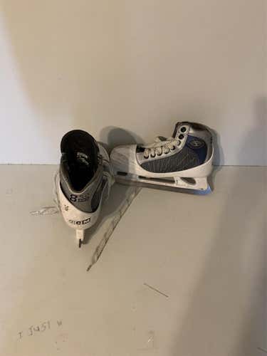 Used CCM 852 Super Tacks Size 3.5 Hockey Goalie Skates