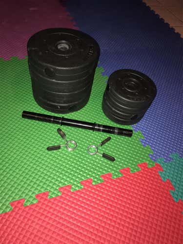 Gold's Gym Plate Set