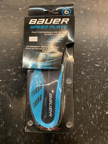 New Bauer Speedplate Size 6