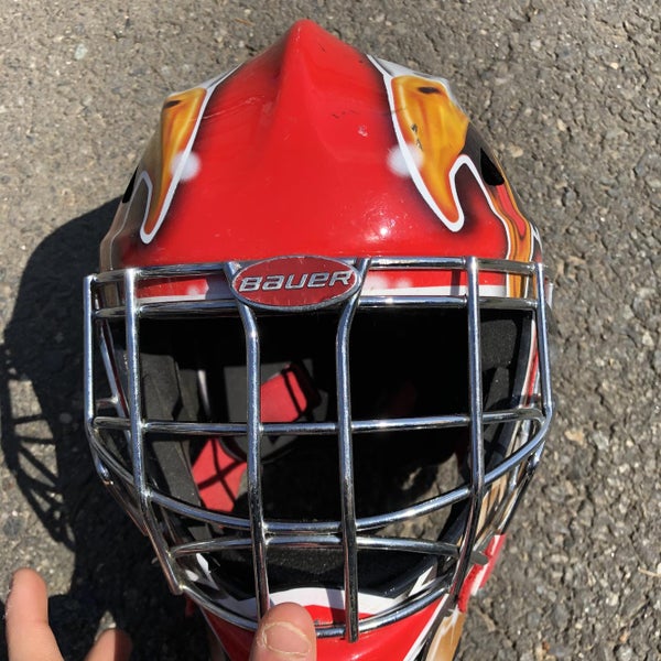 Used Bauer Youth Goalie Mask + Neck Protector!