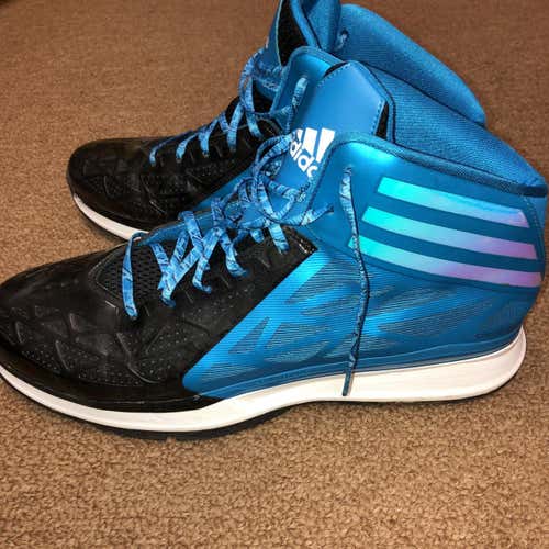 Blue Men's 13 (Women's 14) Adidas Shoes