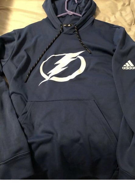 Tampa Bay Lightning Blue Unisex Large Adidas Sweatshirt