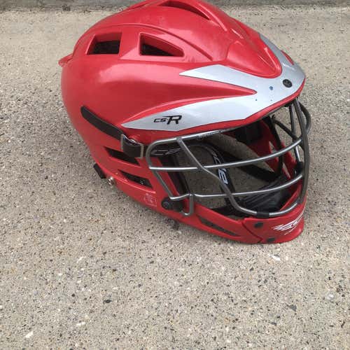 Red Used Player Cascade CS-R Youth Helmet