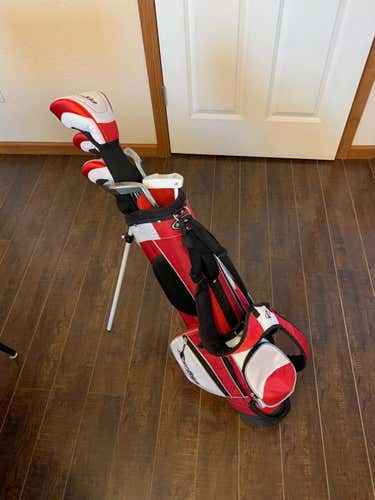 Used Junior Tour Edge Left Handed Bazooka HT Max Clubs (Full Set) Regular Flex (7 Clubs)