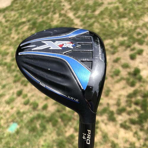 Used Right Handed XR16 Stiff Flex 3 Wood Fairway Wood