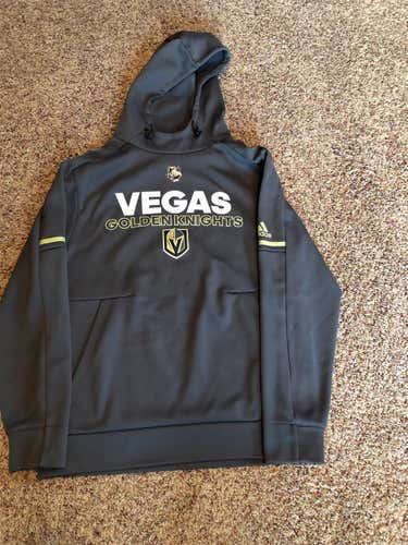 Gray Men's Vegas Golden Knights Medium Adidas Sweatshirt