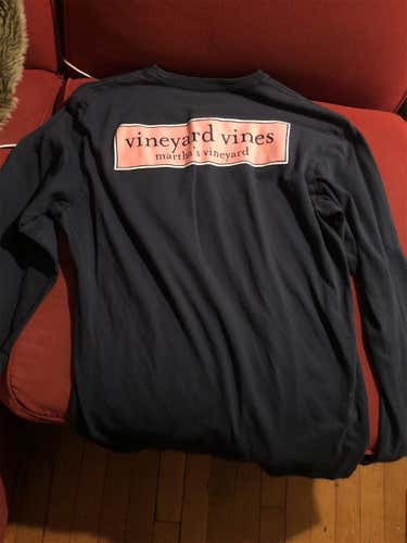 Men’s Small Blue Vineyard Vines Long Sleeve