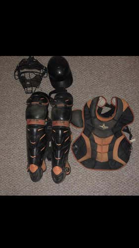 Used All Star System 7 Catcher's Set