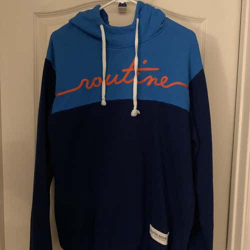 Large Routine Baseball Hoodie